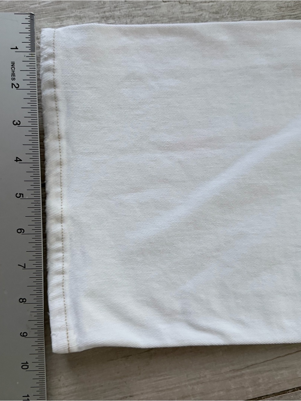 AGOLDE Ren High Rise Wide Leg Jeans White Denim Size 29 NWOT - Picture 11 of 11